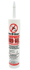 Bird B Gone Transparent Bird Gel on balcony ledge deters pigeons.