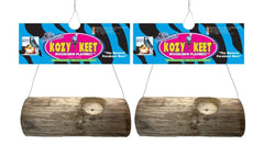 BIRD KABOB Kozy Keet Nest center encourages natural nesting and shredding play.