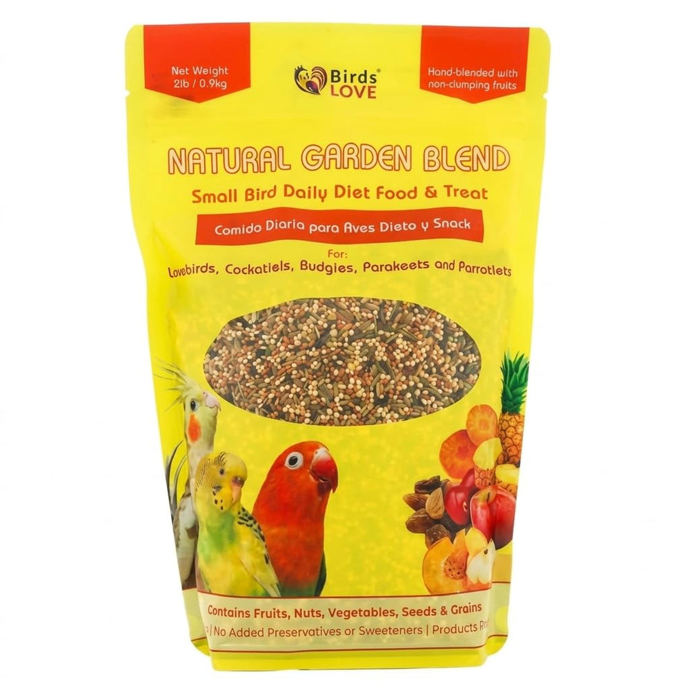 Birds LOVE all-natural garden blend small bird food - vibrant mix for birds