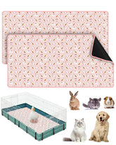 Bissap two-pack guinea pig cage liners fit 47x24 inches for a dry, clean enclosure.