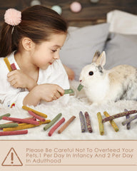 Bissap rabbit chew sticks dahlberg daisy flavor for colorful chewing