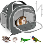 Bissap travel carrier with transparent window for easy monitoring of your pet