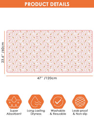 Bissap waterproof TPU layer prevents leaks and protects floors.