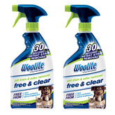 Bissell Woolite Free & Clear bottle pour for quick stain treatment on fabrics