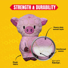 Bite Force soft plush puppy toy ideal for cuddling.