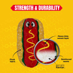 Bite Force Squeaky feature engages dogs and promotes positive behaviors during play