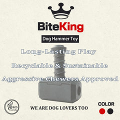 BiteKing aggressive-chewer dog toy with rugged design for powerful jaws.