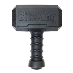 BiteKing natural rubber hammer toy for large chewers in action, durable and safe.