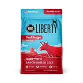 BIXBI Liberty beef-first-ingredient close-up highlighting the protein source for dogs