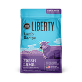 BIXBI Liberty Lamb Dry Dog Food bag β grain-free formula for gentle digestion.