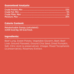 BIXBI USA-made grain-free dog treats suitable for sensitive stomachs.