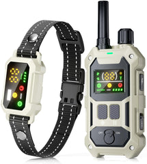 Blackdog remote-controlled training collar with night flashlight for safety