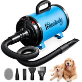 Blanlody dog dryer front view highlights build quality and grooming capability.