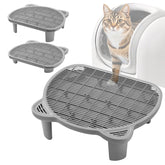 Blata Litter Catching Step platform captures paw litter for a cleaner floor.