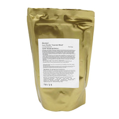 Ingredients closeup of Blessings Gourmet Lory Powder with quinoa and soy protein.