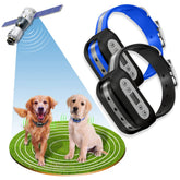 Blingbling Petsfun GPS fence system outdoor setup showing a defined boundary for pets