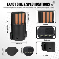 BLOTMS Wahl Arco battery pack in use powering cordless clipping sessions