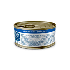 Blue Buffalo Basics Duck and Potato serving image showing grain-free recipe for sensitive stomachs