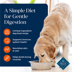 Blue Buffalo Basics LifeSource Bits on bag visual; supports robust immune system