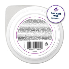 Serving Blue Buffalo Basics wet food in a bowl for small dogs