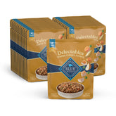 Blue Buffalo Delectables Tender Turkey Topper pour, savory gravy for meal enhancement