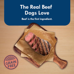 Blue Buffalo Delights ingredient list highlights no chicken by-product meals, corn, wheat, or soy.