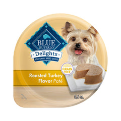 Blue Buffalo Delights Roasted Turkey Pate Cup for easy single-serve meals