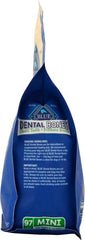 Blue Buffalo Dental Bones Mini packaging with vibrant design and benefits