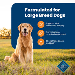 Glucosamine and Chondroitin highlight Blue Buffalo joint support ingredients.