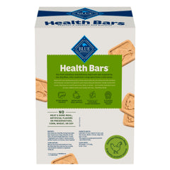 Blue Buffalo Health Bars oven-baked aroma enhances treat time for dogs.