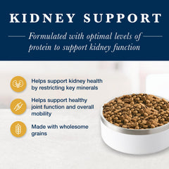 Blue Buffalo K+M glucosamine and chondroitin feature supports joint mobility in cats