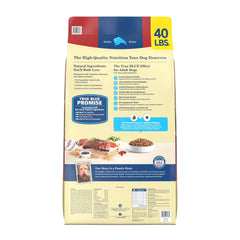 Blue Buffalo Life Protection Formula with real beef first ingredient, appealing flavor.
