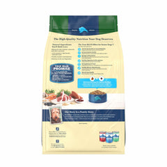 Blue Buffalo Life Protection Senior 7+ kibble closeup for texture and quality