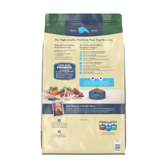 Blue Buffalo Senior joint support with glucosamine-chondroitin aids mobility and comfort.