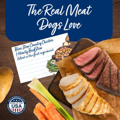 Blue Buffalo serving bowl image shows easy mealtime presentation for dogs.