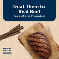 Blue Buffalo Stix beef recipe training pieces for quick rewards.