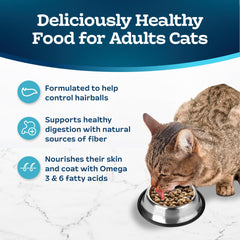 Blue Buffalo Tastefuls immune-support-life-source-bits provide antioxidants for adult cats