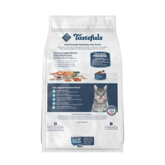 Blue Buffalo Tastefuls indoor adult formula with natural fiber for digestion