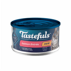 Blue Buffalo Tastefuls Salmon Pate close-up showing silky texture for finicky eaters