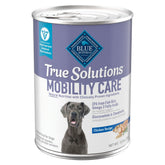 Blue Buffalo True Solutions Mobility Care packaging highlights real chicken and joint-support ingredients.