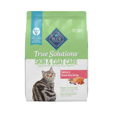 Blue Buffalo True Solutions Skin & Coat dry cat food with salmon for adult cats