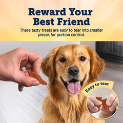 Blue Buffalo True Chews USA-made label signals quality and domestic production.