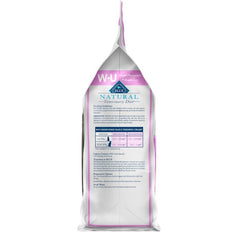 Blue Buffalo W+U dry cat food featuring real chicken first ingredient for protein and taste.