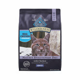 Blue Buffalo Wilderness chicken-first kibble shows lean muscle support for adult cats