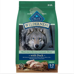 Blue Buffalo Wilderness Duck First Ingredient kibble supports muscle health