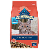 Blue Buffalo Wilderness Indoor Hairball Bag helps reduce hairballs in indoor cats.