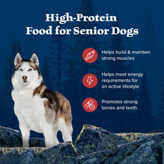 Blue Buffalo Wilderness natural ingredients label emphasizes a clean ingredients list with no fillers