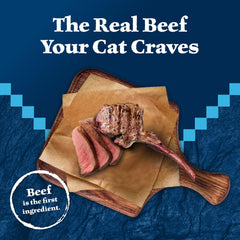 Visual of red-meat ingredients in a bowl for Blue Buffalo Wilderness