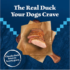 Blue Buffalo Wilderness Trail Toppers Real Duck First emphasis on first ingredient