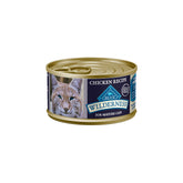 Blue Buffalo Wilderness pâté with real chicken first ingredient for active adult cats